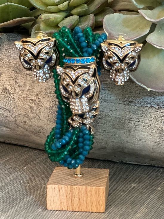 Heidi Daus Jewelry - Vintage Heidi Daus Bracelet and Earrings Set